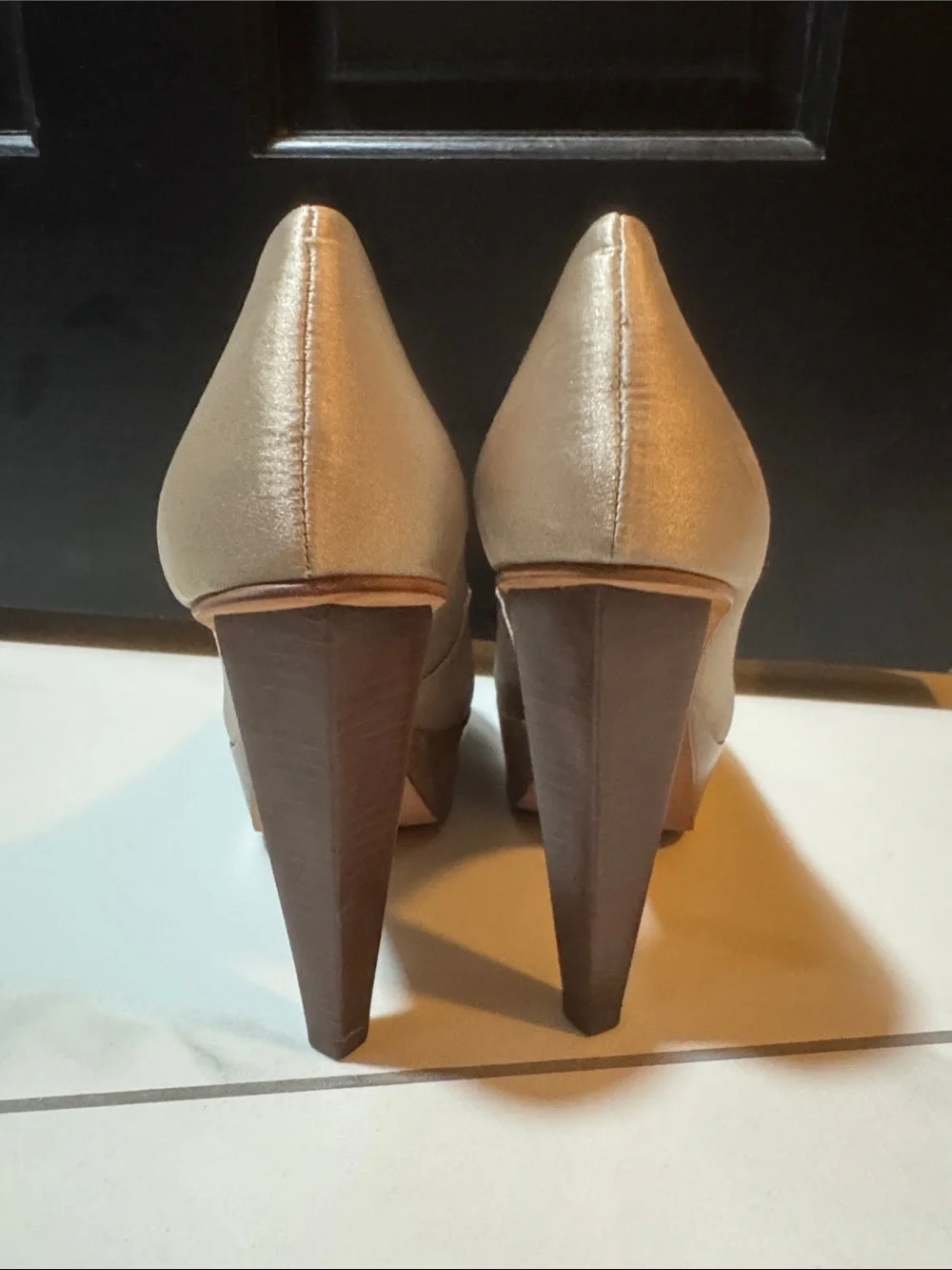 BCBGMaxAzria sleek satin